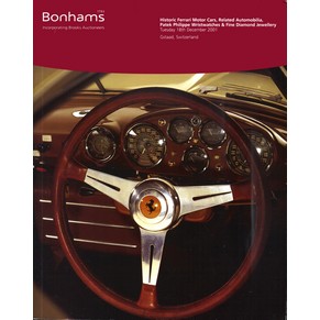 2001 Historic Ferrari motor cars, related automobilia, Patek Philippe wristwatches & fine diamond jewellery / Bonhams