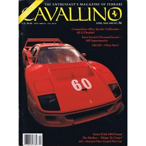 Cavallino 056 the journal of Ferrari history