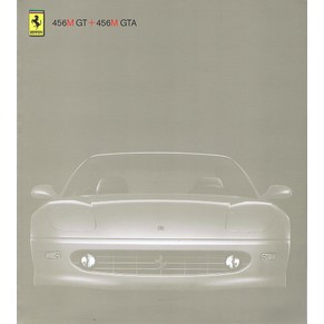 Brochure 1998 Ferrari 456M GT + GTA 1387/98