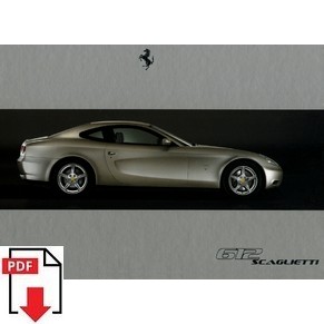 Brochure 2007 Ferrari 612 Scaglietti 3069/07 PDF (it/uk)
