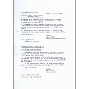 1966 Ferrari technical information n0048 330 GT 2+2 (Clutch assy for 330 GT) (reprint)