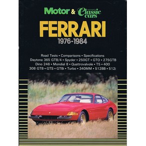 Ferrari 1976-1984 motor & classic cars / R.M. Clarke / Brooklands