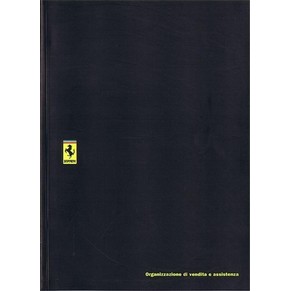 Organisation de vente et de service 1992 Ferrari 701/91