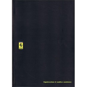 1992 Ferrari sale and service organization 701/91