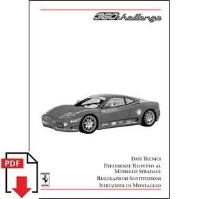 Ferrari 360 Challenge 2000 Dati tecnici PDF (it)