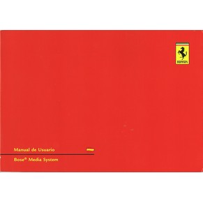 2007 Ferrari 612 Scaglietti Bose® Media System operation guide 3127/07 (Manual de Usuario)