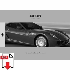 Ferrari approved PDF