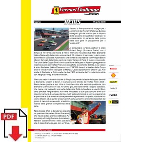 Ferrari 430 Challenge 2009 news Algarve PDF (it)