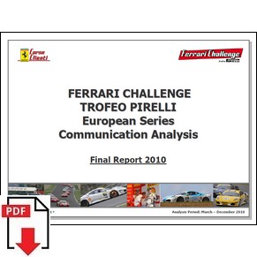 Ferrari 430 Challenge 2010 Europe Communication Analysis Final Report PDF (uk)