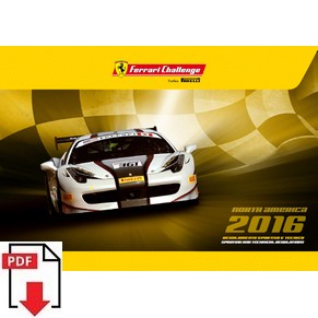 Ferrari 458 Challenge 2016 North America Sporting and technical regulations PDF (us)