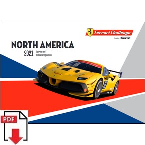 Ferrari 488 Challenge 2021 North America Sporting and technical regulations PDF (us)