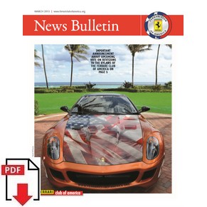 Ferrari Club of America - News bulletin - 2013/03 PDF (us)