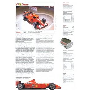 Ferrari F1 clienti 2001 - F2001 chassis 212 - Car used by Rubens Barrichello