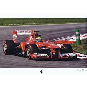 Ferrari family days 2013 collection - 4/16 poster F138 F. Massa