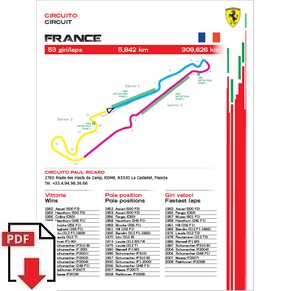 Scuderia Ferrari Formula 1 2018 France PDF (it/uk)