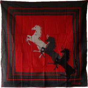 Ferrari 3 Cavallini head scarf