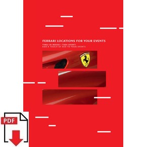 Ferrari location for your events PDF (it/uk)