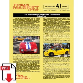 Ferrari market letter 2017 volume 42 number 09 - 14th Annual Celebration Exotic Car Festival PDF (us)