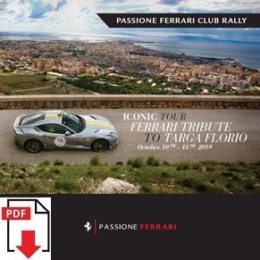 Passione Ferrari 2019 club rally - Iconic tour - Tribute to Targa Florio PDF (uk)