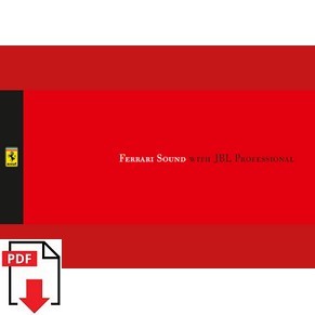 Ferrari Sound with JBL Professional PDF (uk)
