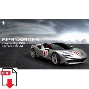 Ferrari Tailor made SF90 Spider inspired by 1957 Ferrari 625 LM PDF (uk)