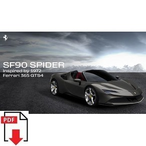 Ferrari Tailor made SF90 Spider inspired by 1972 Ferrari 365 GTS4 PDF (uk)