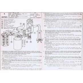 1974 Ferrari technical information n°0261 365 GT/4 BB (Mounting gearboxes with or without thermostatic valve)