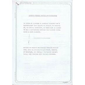 1978 Ferrari technical information n0398 Mondial Quattrovalvole (Technical data, running and maintenance descriptions for Ferrari Mondial Quattrovalvole)