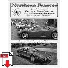Ferrari Club of America - East & Central Canada region PDF