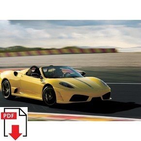 2008 Ferrari F430 Scuderia 16M Spider owners manual 3462/08 PDF (Notice d’entretien)
