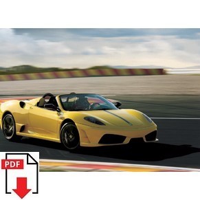 2008 Ferrari F430 Scuderia 16M Spider owners manual 3462/08 PDF (Notice dentretien)