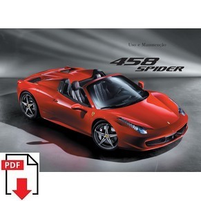 2011 Ferrari 458 Spider owners manual 3853/11 PDF (Uso e Manutenção)