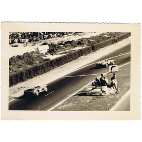 Photo 1955 Ferrari 750 Monza n°23 Piero Carini / Piero Carini / Dakar Grand Prix (Senegal)