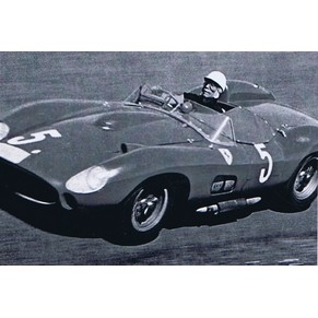 Photo 1957 Ferrari 335 S n°5 Peter Collins + Olivier Gendebien / Scuderia Ferrari / Nurburgring 1000 km (Germany)