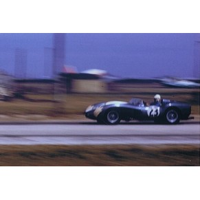 Photo 1958 Ferrari 250 TR n°23 Edwin D. Martin + Chester Flynn / Chester Flynn / 12 heures de Sebring (Usa)