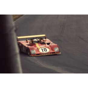 Photo 1973 Ferrari 312 PB n°10 Jacky Ickx + Brian Redman / Scuderia Ferrari / Watkins Glen 6 hours (Usa)