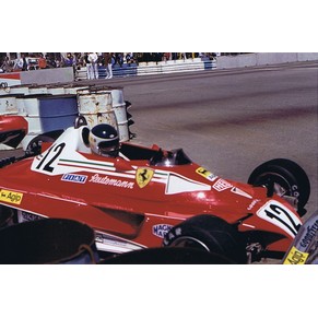 Photo 1977 Ferrari 312 T2 F1 n°12 Carlos Reutemann / Long Beach (Usa)
