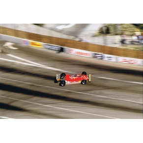 Photo 1979 Ferrari 312 T4 F1 n°12 Gilles Villeneuve / Long Beach (Usa)