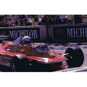 Photo 1980 Ferrari 312 T5 F1 n°1 Jody Scheckter / Long Beach (Usa)