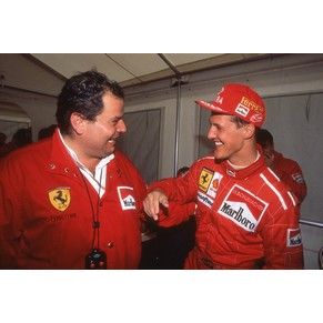 Photo 1996 Ferrari F310 F1 n°1 Michael Schumacher / Barcelone (Espagne)