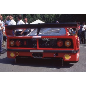 Photo 1996 Ferrari F40 GTE n°59 Piero Nappi + Tetsuya Oota + Robin Donovan / Ennea SRL / Le Mans 24 hours (France)
