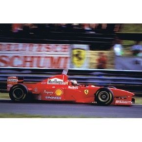 Photo 1997 Ferrari F310B F1 n°5 Michael Schumacher / Hungaroring (Hungary)