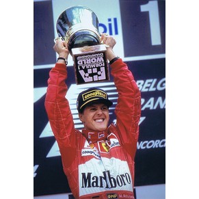 Photo 1997 Ferrari F310B F1 n°5 Michael Schumacher / Spa-Francorchamps (Belgium)