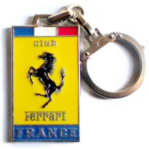Club Ferrari France key ring