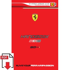 Scuderia Ferrari club member handbook 2019 PDF (it/uk)