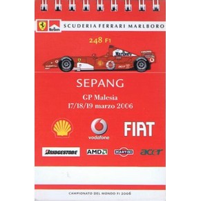 Media book Scuderia Ferrari 2006 Grand Prix Spagna Barcellona 12/13/14 Maggio 2006 / Data book