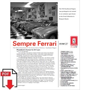 Sempre Ferrari Club of America - South West region - 2003 volume 10 issue 04 PDF (us)