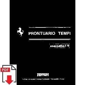Barême des temps 1981 Ferrari Mondial 8 213/81 PDF (it)