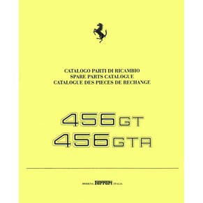 1998 Ferrari 456 GT + GTA spare parts catalogue 1395/98
