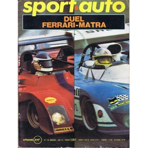 Sport auto n°136 - Duel Ferrari - Matra